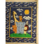 Jungle Animals - Navy